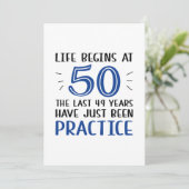 人生は五十歳から始まる サンキューカード (スタンド正面)