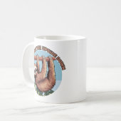 人生は人生の中で過ぎ去った方がつる良い コーヒーマグカップ (正面左)