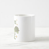 人生は人種ではない コーヒーマグカップ (中央)