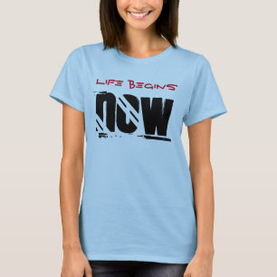人生は今始まる Tシャツ