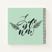 人生は今 ノートブック (裏面)