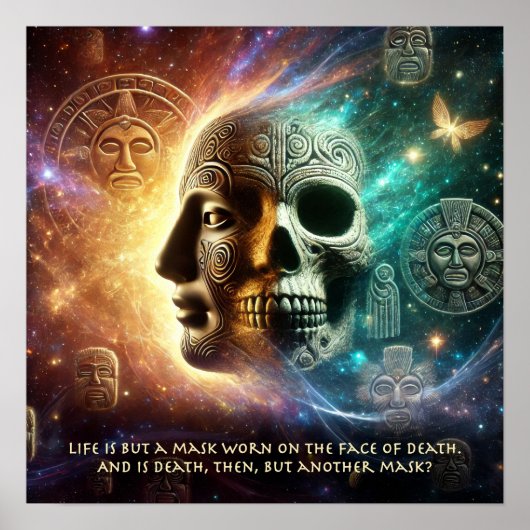 人生は仮面に過ぎない… ポスター (正面)