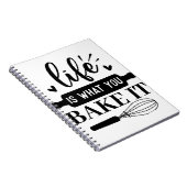 人生は何を焼くかである ノートブック (右側)