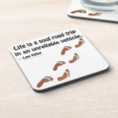 人生は信頼できない車での魂のロードトリップである コースター (左側)