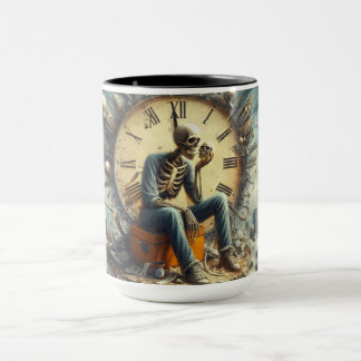 人生は儚い マグカップ