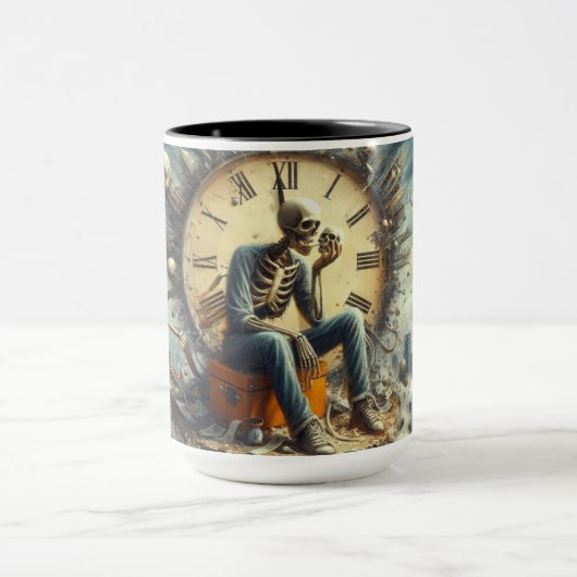 人生は儚い マグカップ (中央)