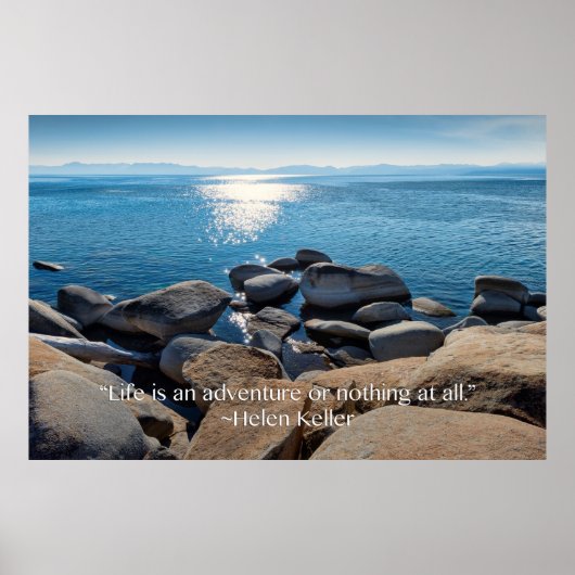 人生は冒険か何でもない ポスター (正面)