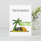 『人生は冒険だ、すごくRV It』 招待状 (スタンド正面)