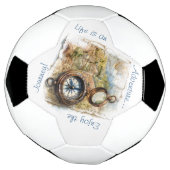 人生は冒険だ サッカーボール (回転)