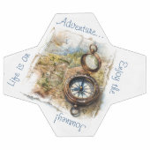 人生は冒険だ サッカーボール (フラット)