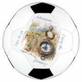 人生は冒険だ サッカーボール (正面)