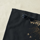 人生は冒険であり、夢を探索 ビーチタオル (インサイチュ)