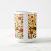 人生は冒険のインスパイア引用文 コーヒーマグカップ (中央)