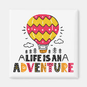 人生は冒険の磁石だ マグネット (正面)