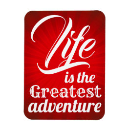人生は冒険もっとも偉大だ マグネット