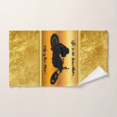 人生は冒険楽しむだ バスタオルセット (ハンドタオル)