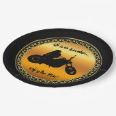 人生は冒険楽しむだ ペーパープレート (アングル)