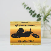 人生は冒険楽しむだ ポストカード (スタンド正面)