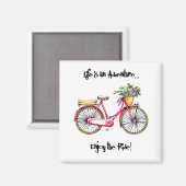 人生は冒険楽しむだ マグネット (正面/裏面)