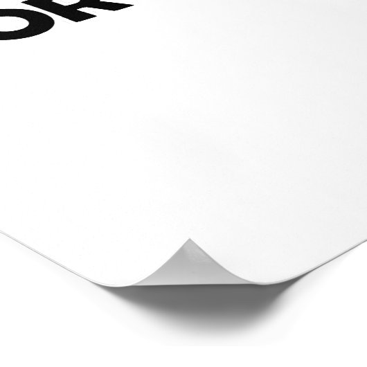 人生は冗談ではない、だから一つに投票してはいけない – アンチ-T ポスター (角)