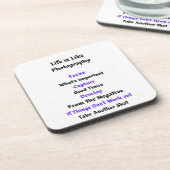 人生は写真のようなもの コースター (左側)