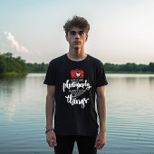 人生は写真のようなもの Tシャツ