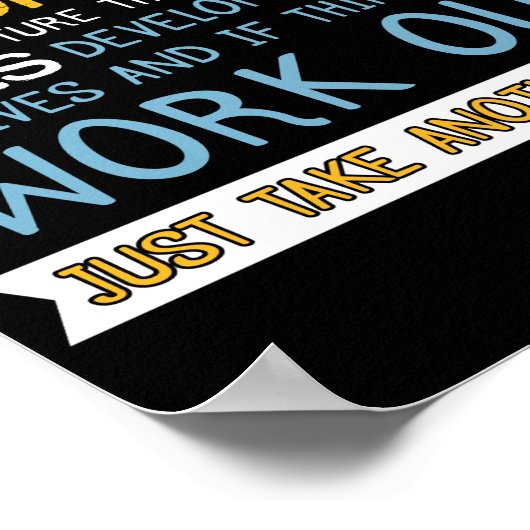 人生は写真のヴィンテージだ感動的 ポスター (角)