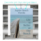 人生は写真の海でビーチに勝る ポストカード