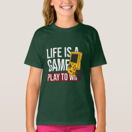 人生は勝ち遊の勝負 Tシャツ