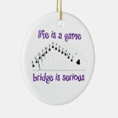 人生は勝負だ セラミックオーナメント (右)