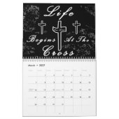 人生は十字架から始まる カレンダー (3月 2027)