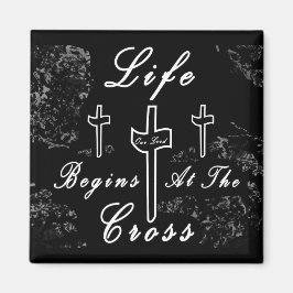 人生は十字架から始まる マグネット