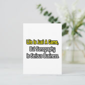 人生は単なるゲーム…ソノグラフィーは重い ポストカード (スタンド正面)