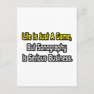 人生は単なるゲーム…ソノグラフィーは重い ポストカード