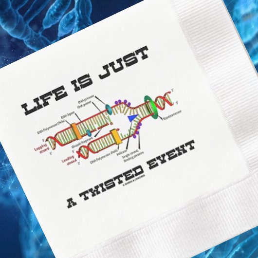 人生は単なるツイストイベントDNA複製ユーモアである