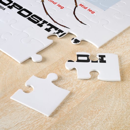 人生は単なる乳母車の提案(蚊のユーモア) ジグソーパズル (側面)