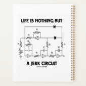 人生は単に単なる回路の物理学のユーモアにすぎない プランナー手帳 (裏面)