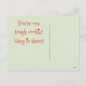 人生は厳しいけど君もだ！クリスマス気分が良くなる シーズンポストカード (裏面)