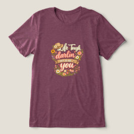 人生は厳しいね トライブレンドＴシャツ