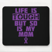 人生は厳しいので、私の母アルツハイマー病Suppo マウスパッド (正面)