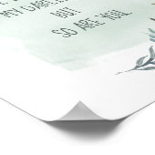 人生は厳しいよ、ぼくの愛する者よ、君は緑なんだ ポスター (角)