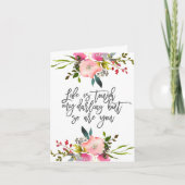 人生は厳しいわ、ダーリン。でもあなたも強いわよ ポスター カード (正面)