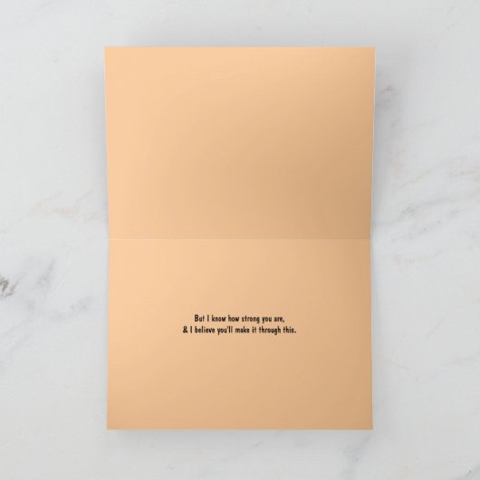 人生は厳しい….. カード (内部)