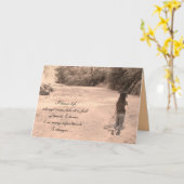 人生は厳しい….. カード (黄色い花)