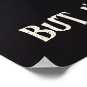 人生は厳しく厳しおもしろいい痛烈なおもしろい皮肉なプン ポスター (角)