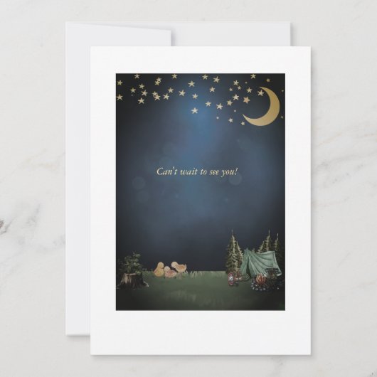 人生は双生児とsのおもしろい招待状 招待状 (裏面)