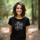 人生は可能性に満ちた Tシャツ