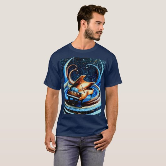 人生は同じではない Tシャツ (正面フル)