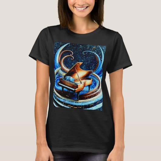 人生は同じではない Tシャツ (正面)