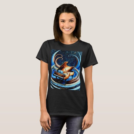 人生は同じではない Tシャツ (正面フル)